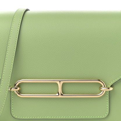 Hermes Evercolor Mini Sac Roulis Vert Criquet 8 of 10