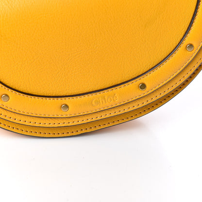 Chloe Calfskin Small Nile Bracelet Minaudiere Bag Dark Ochre 11 of 14