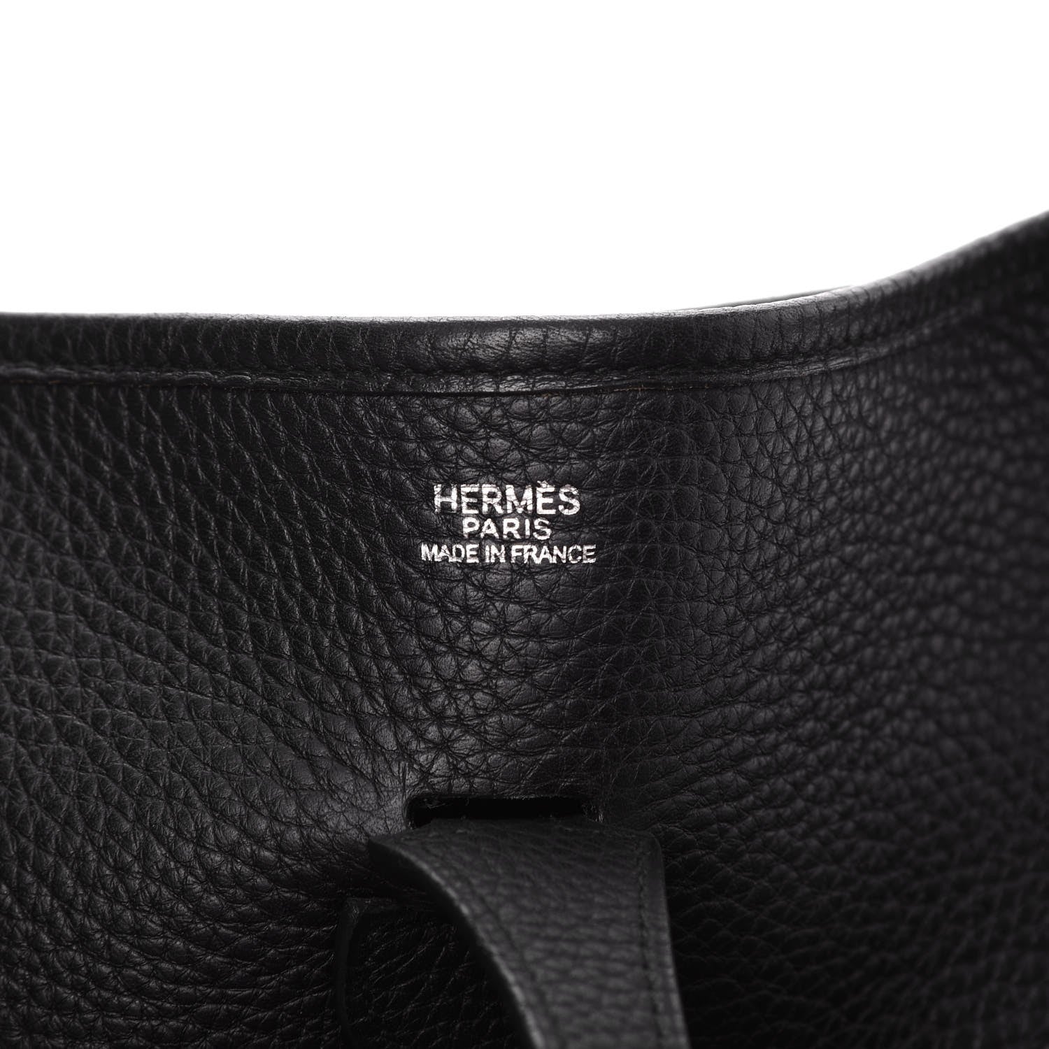 Hermes Taurillon Clemence Evelyne II PM Black 5 of 15