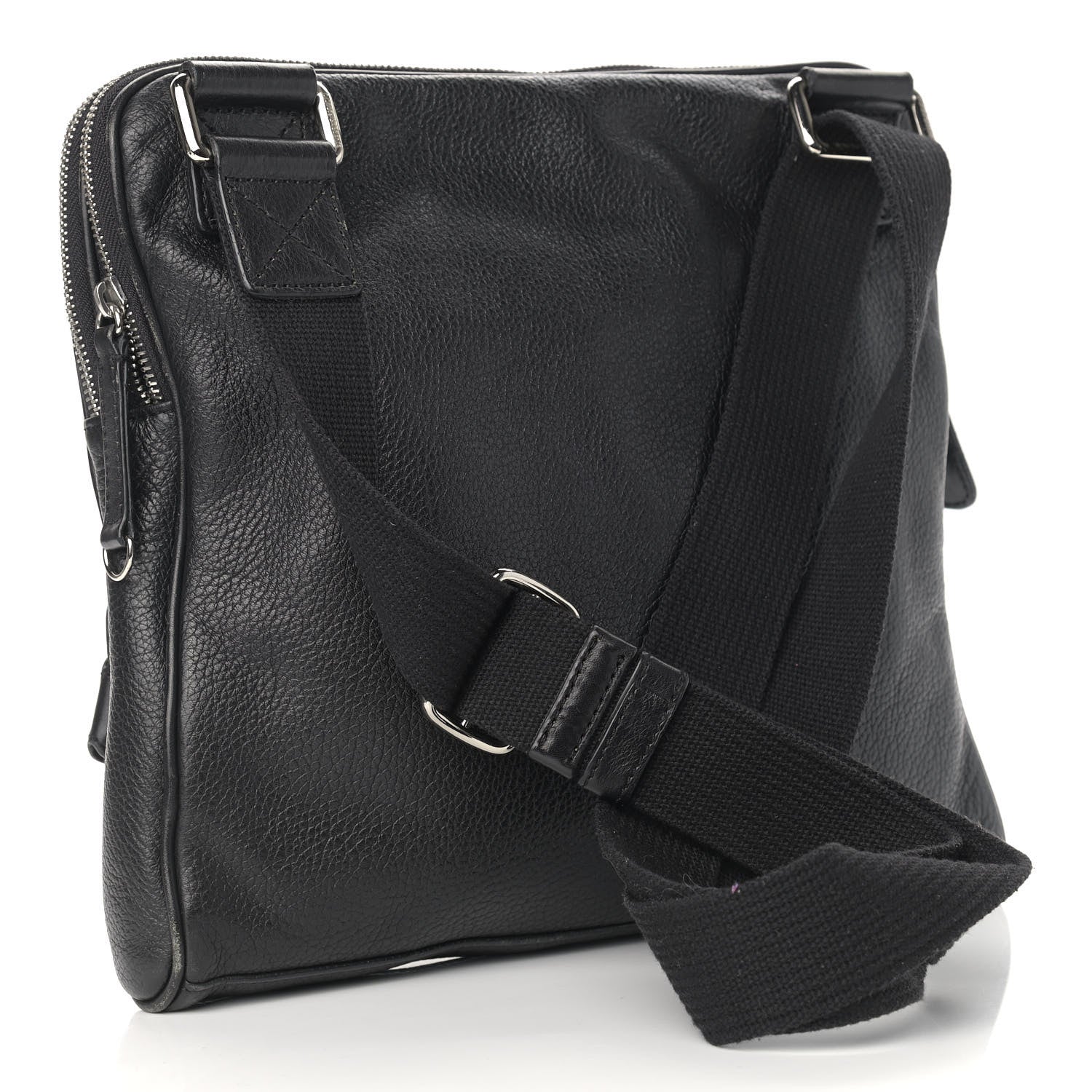Dolce & Gabbana Grained Calfskin Satchel Black 3 of 9