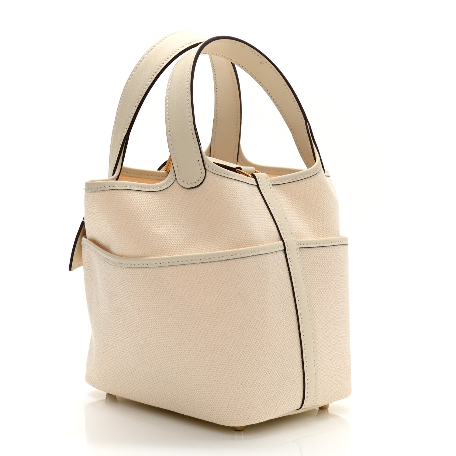 Hermes Toile Goeland Swift Cargo Picotin Lock 18 Nata 3 of 12
