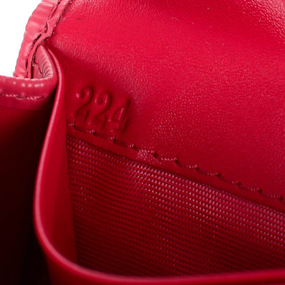 Prada Vitello Move Credit Card Holder Peonia 7 of 7
