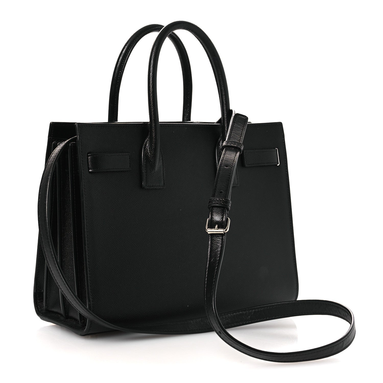 Saint Laurent Grain de Poudre Nano Sac De Jour Black 3 of 17