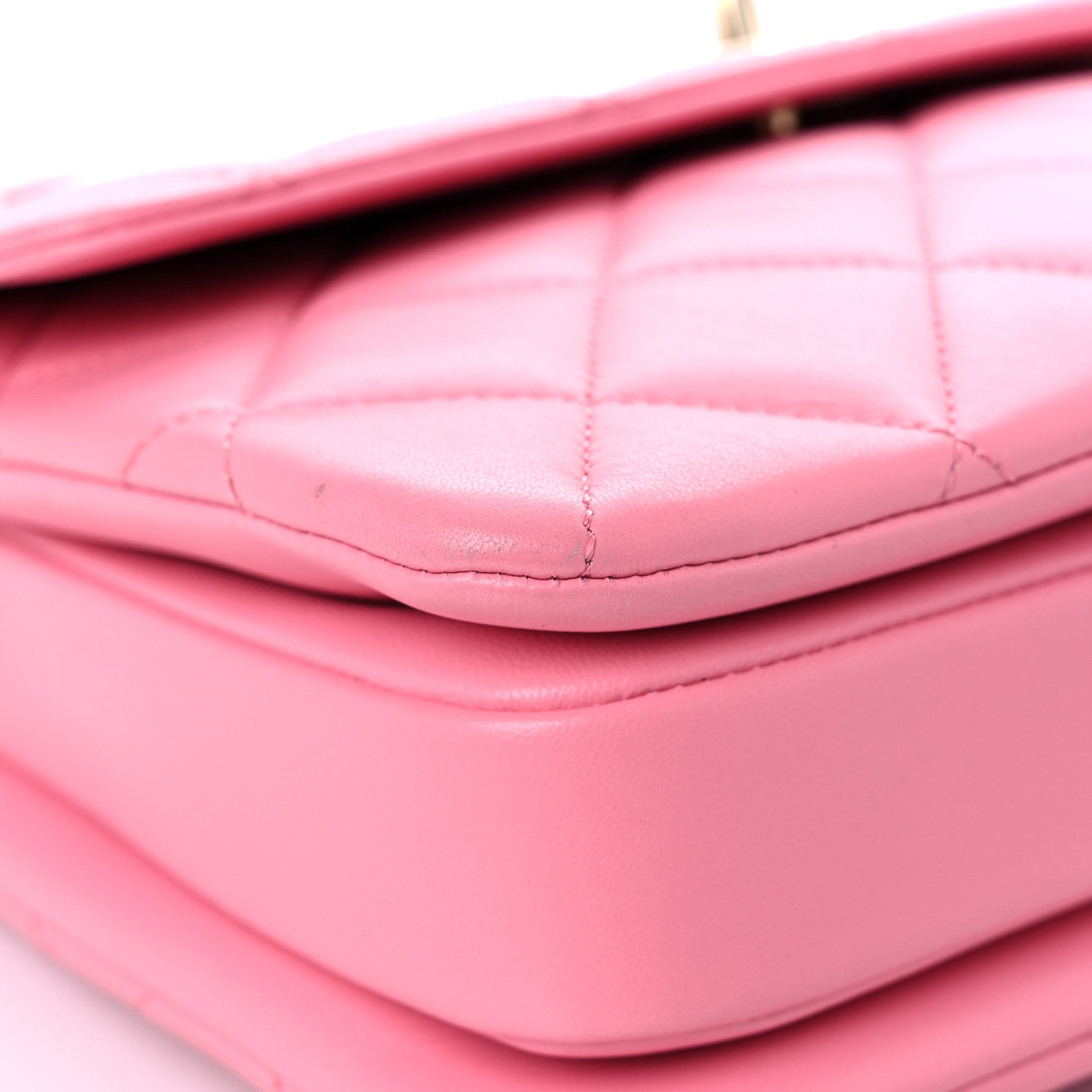 Chanel Lambskin Quilted Small Trendy CC Flap Dual Handle Bag Light Pink 8 of 17
