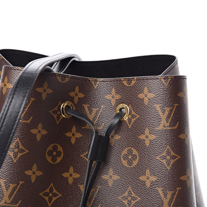 Louis Vuitton Monogram Neonoe MM Black 9 of 9