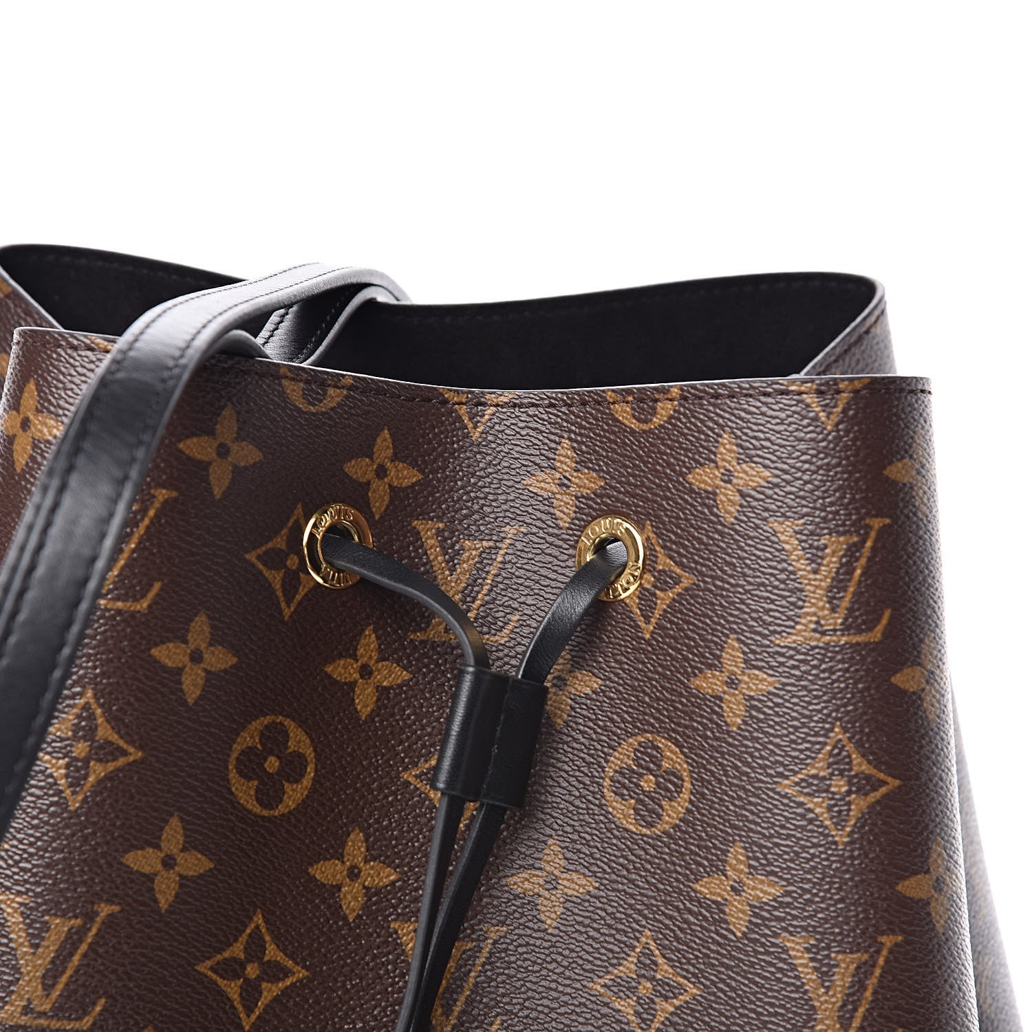 Louis Vuitton Monogram Neonoe MM Black 9 of 9