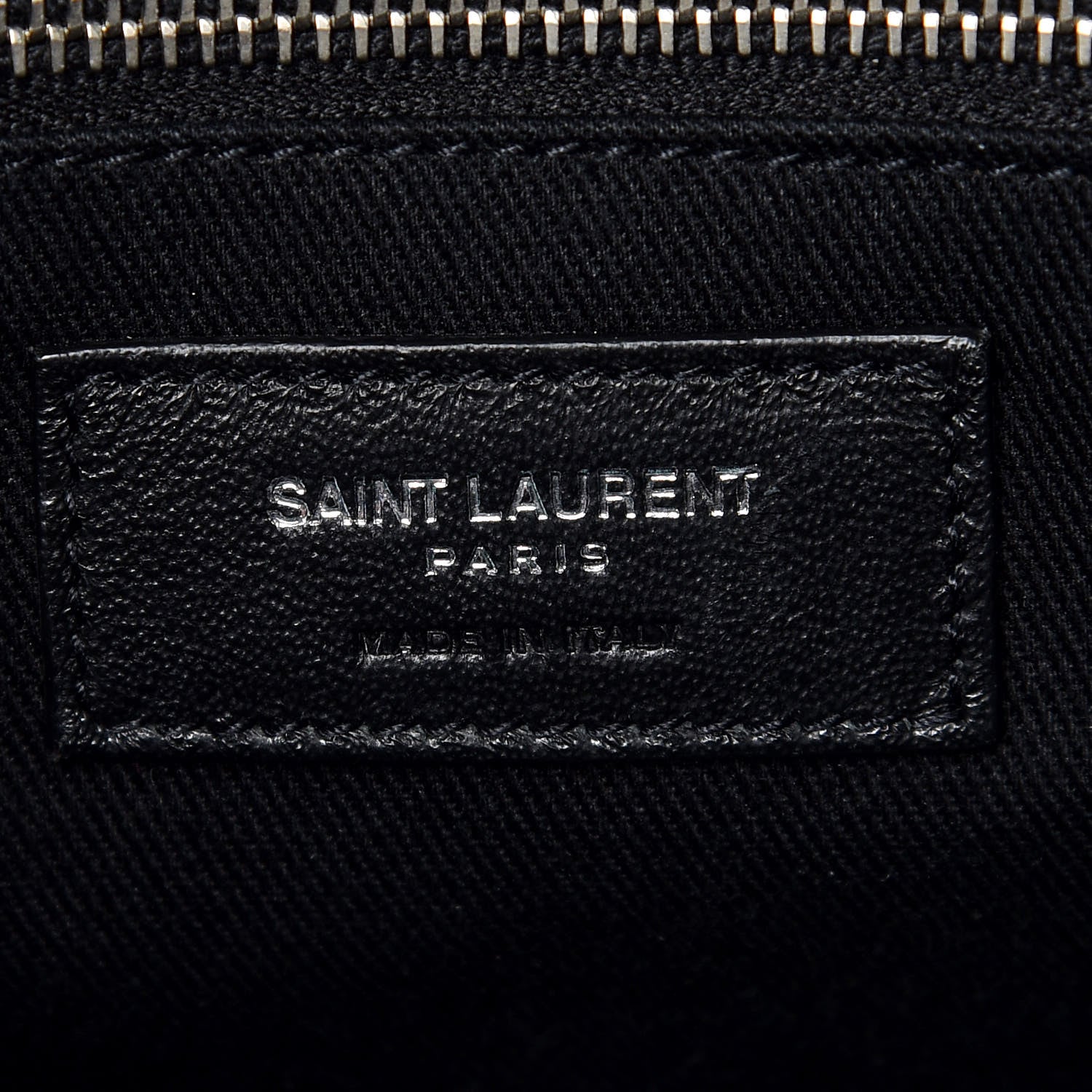 Saint Laurent Grained Calfskin Small Supple Sac De Jour Duffle Black 9 of 10