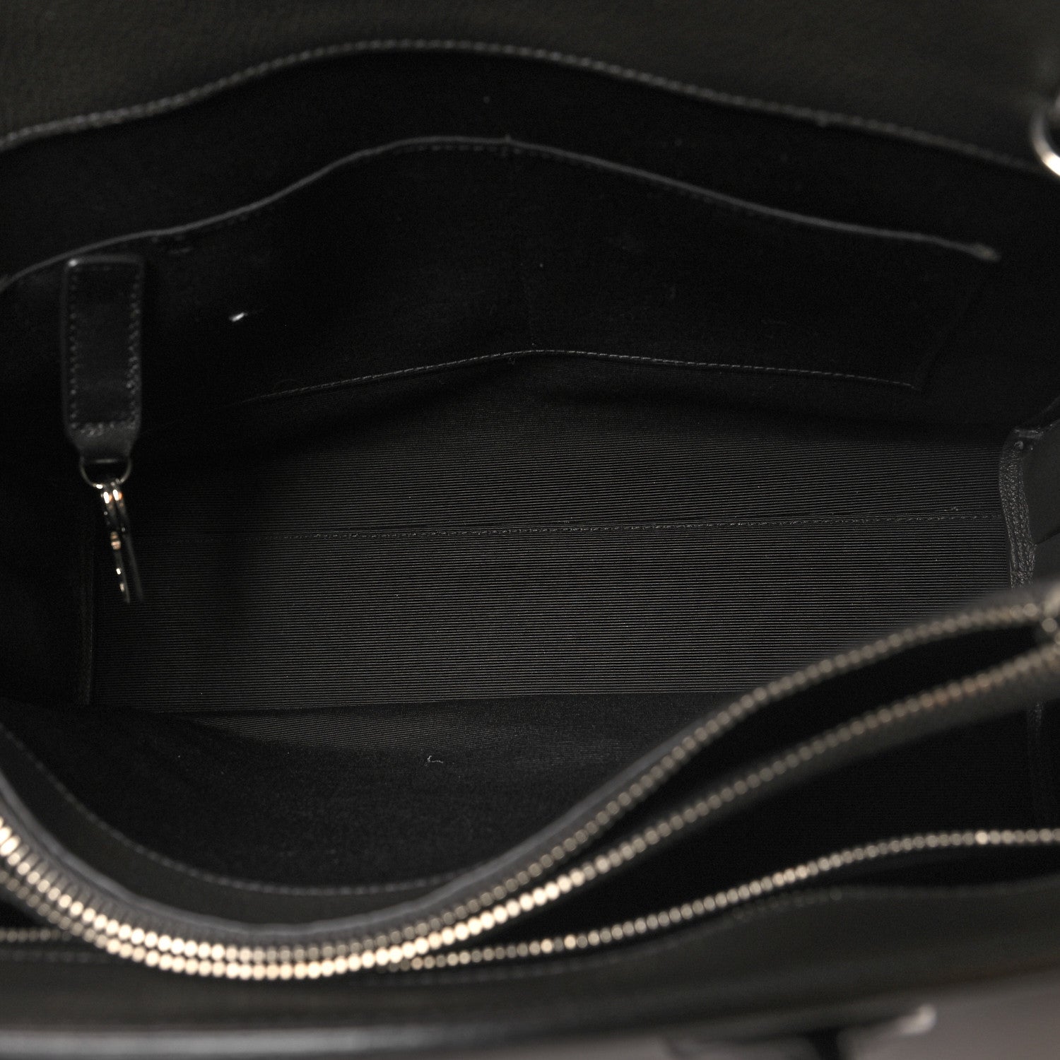Saint Laurent Grained Calfskin Small Sac De Jour Fog 6 of 11
