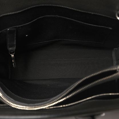 Saint Laurent Grained Calfskin Small Sac De Jour Fog 6 of 11