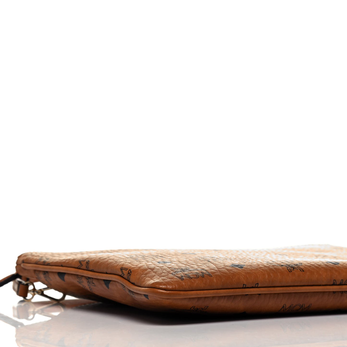Visetos Medium Crossbody Pouch Cognac