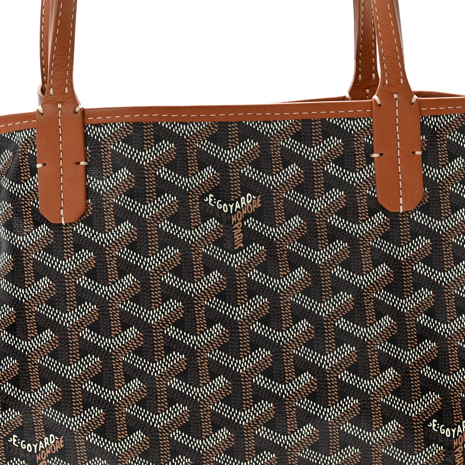 Goyard Goyardine Reversible Mini Anjou Black Gold 13 of 18