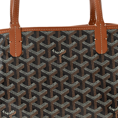 Goyard Goyardine Reversible Mini Anjou Black Gold 13 of 18