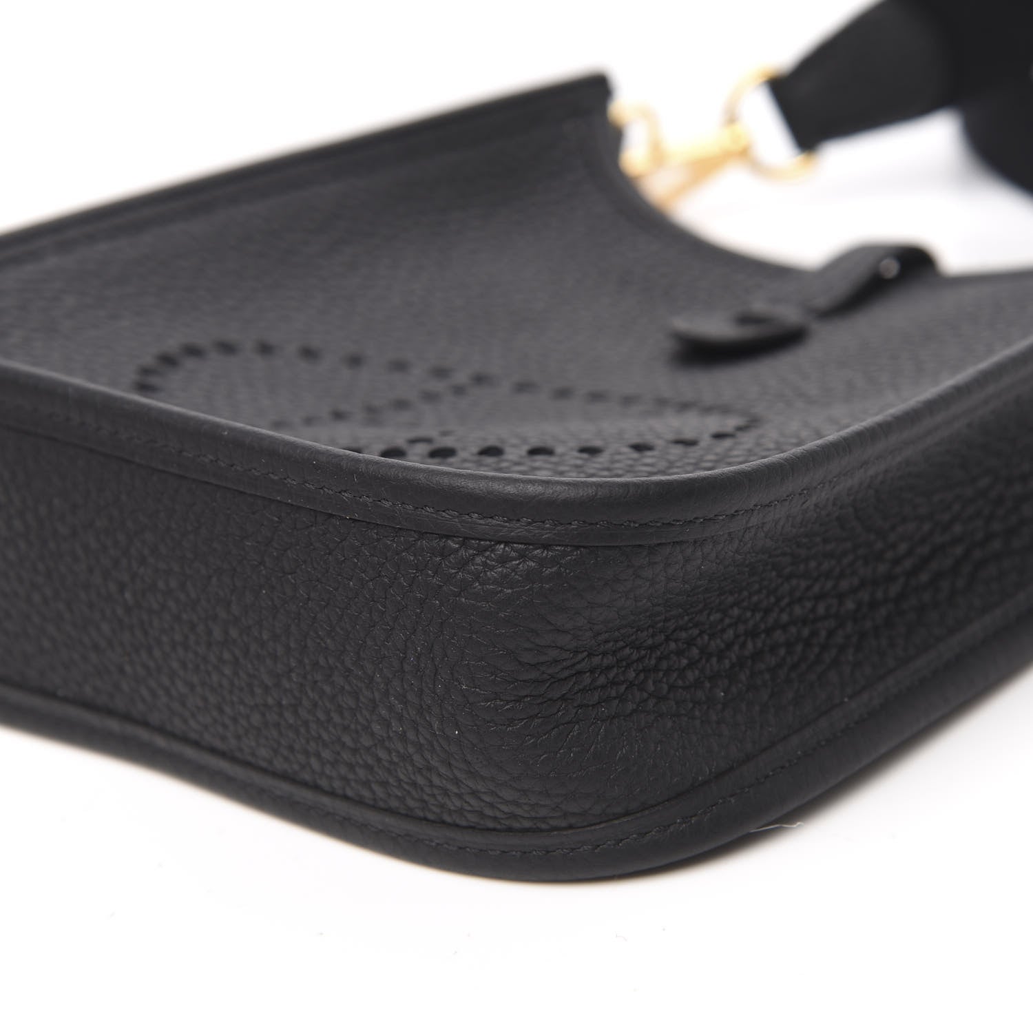 Hermes Taurillon Clemence Evelyne TPM Black 8 of 8