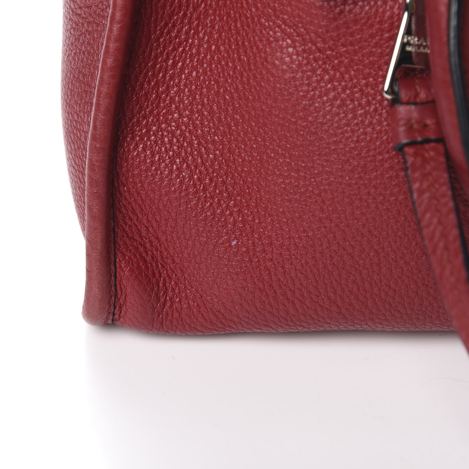 Prada Vitello Phenix Shopping Satchel Rosso 14 of 14