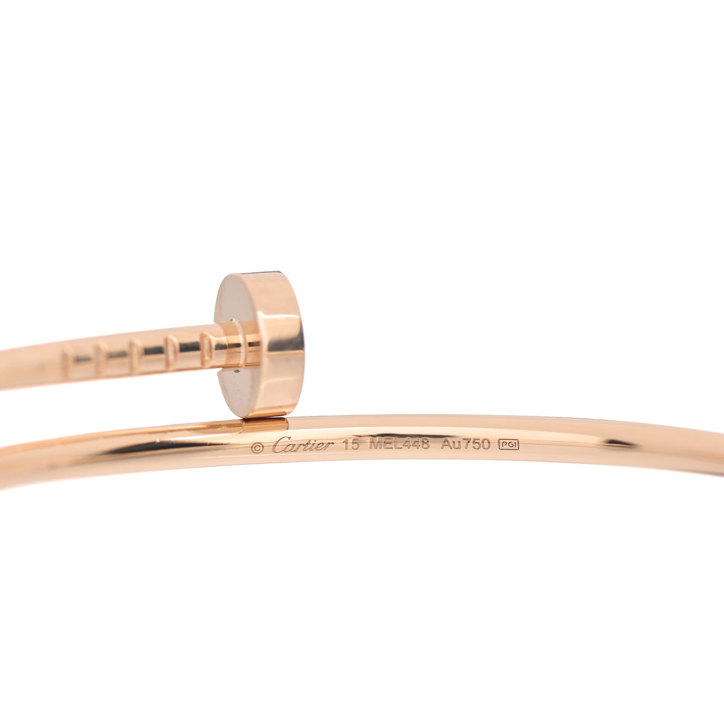 18K Yellow Gold Small Juste Un Clou Bracelet 15
