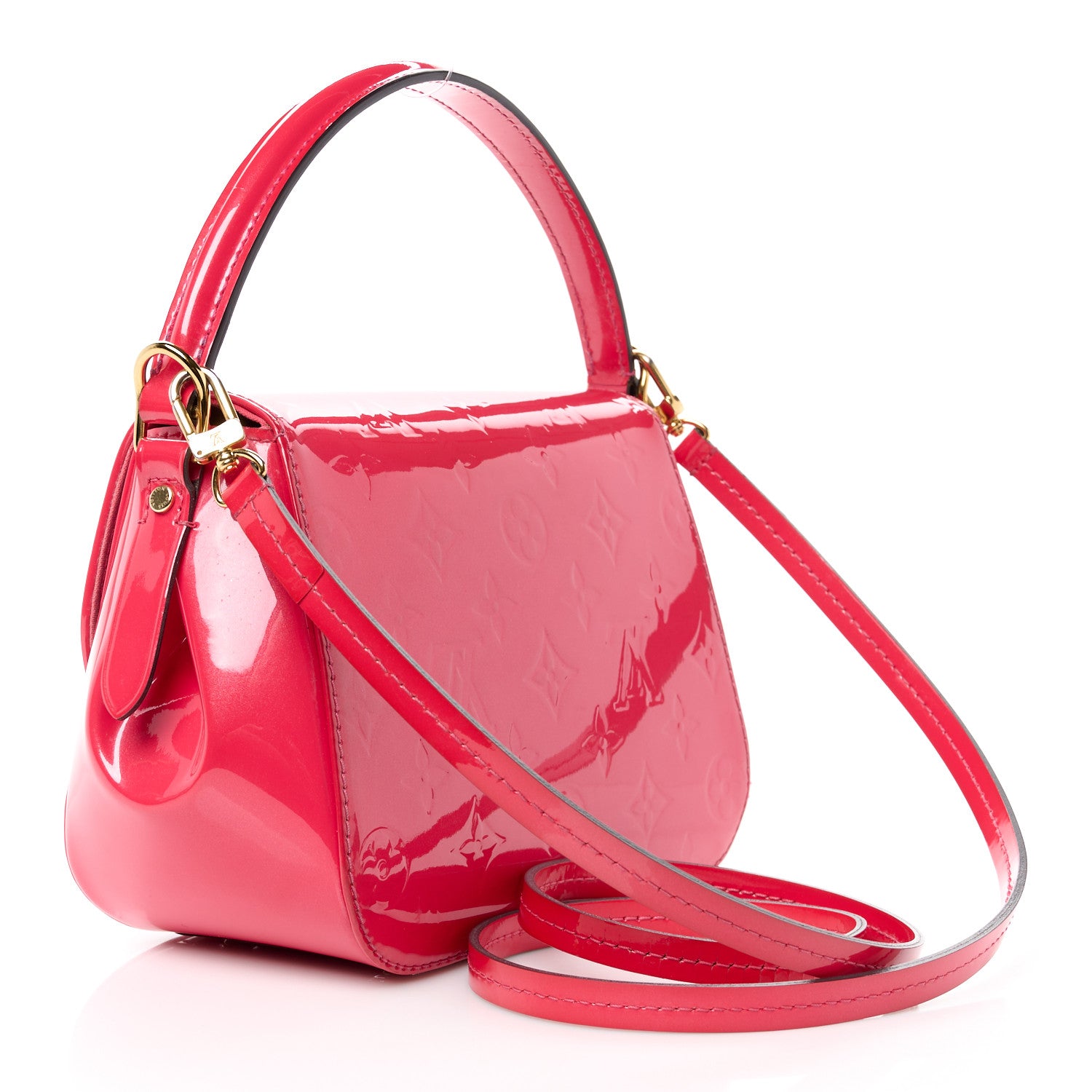 Louis Vuitton Vernis Pasadena Rose Indien 3 of 10