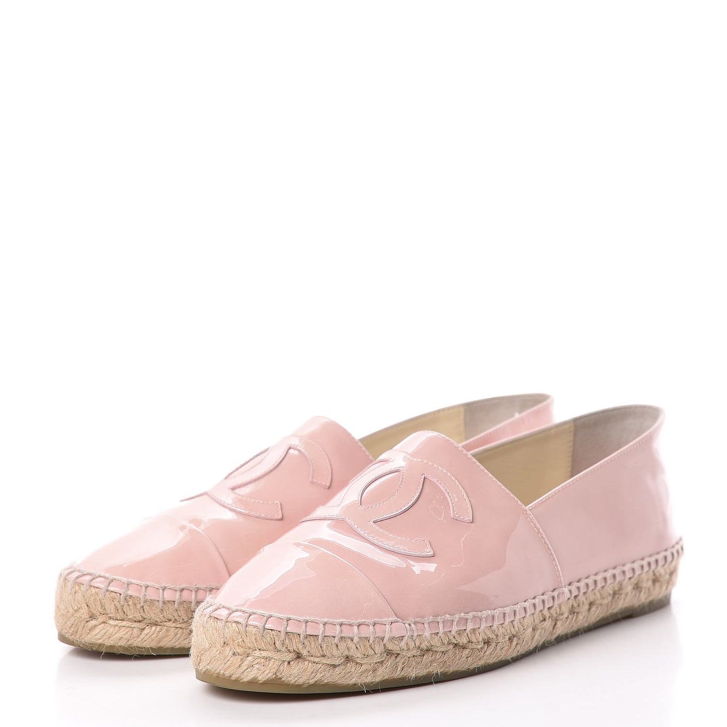 Patent CC Espadrilles 39 Pink