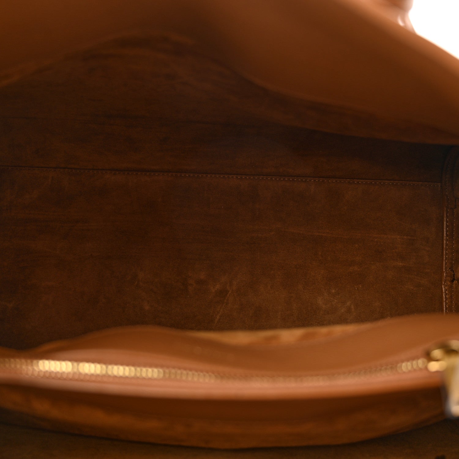 Saint Laurent Grained Calfskin Large Souple Sac De Jour Cinnamon 6 of 10