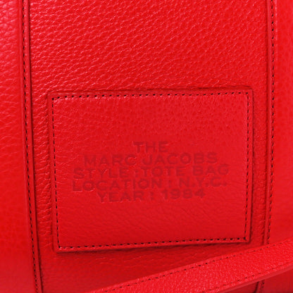 Marc Jacobs Grained Calfskin Medium The Tote Bag True Red 10 of 13