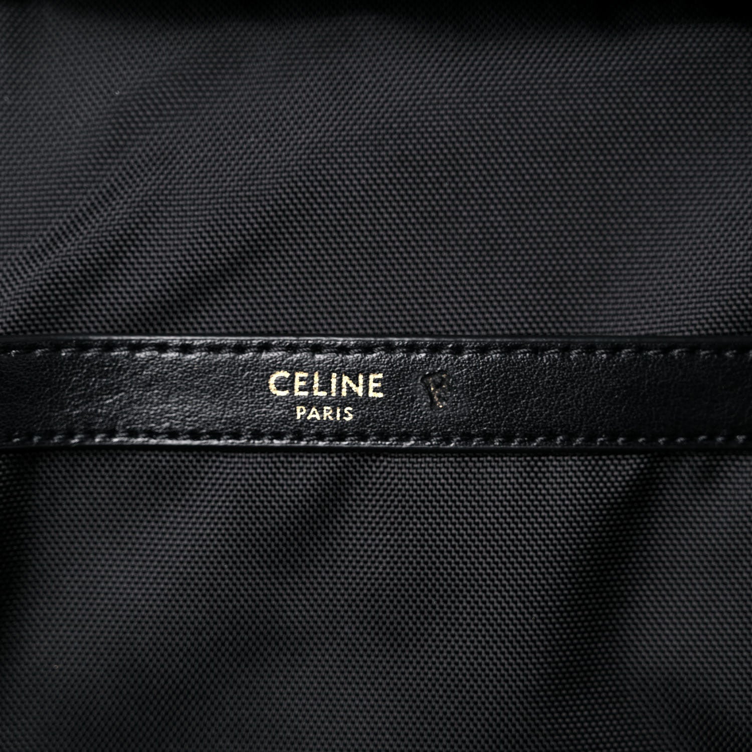 Celine x Christian Marclay Nylon Phonoguitar Print Medium Backpack White Black 4 of 8