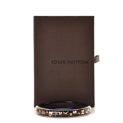 Louis Vuitton Resin Swarovski Medium Inclusion Bracelet PM Amarante 4 of 4