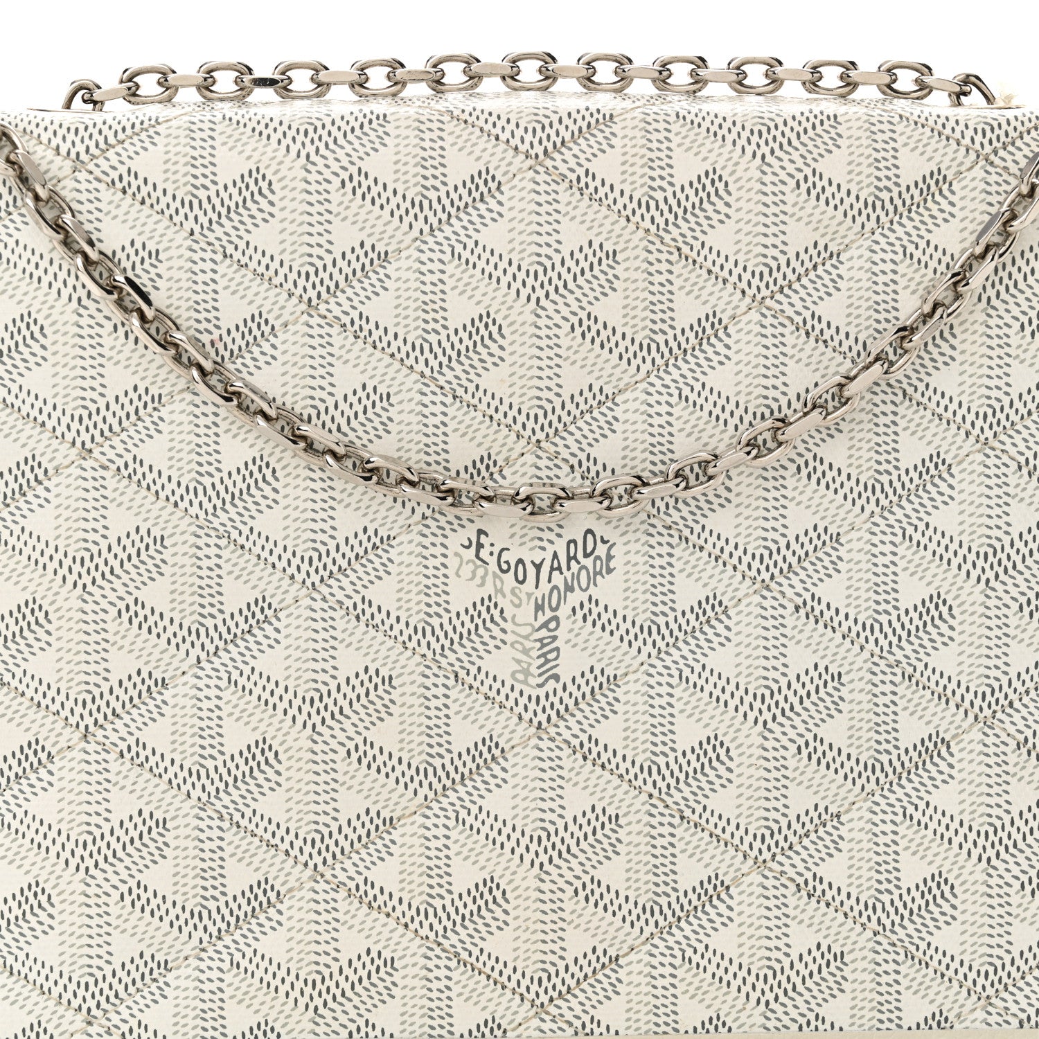 Goyard Goyardine Alexandre III Bag White 8 of 11
