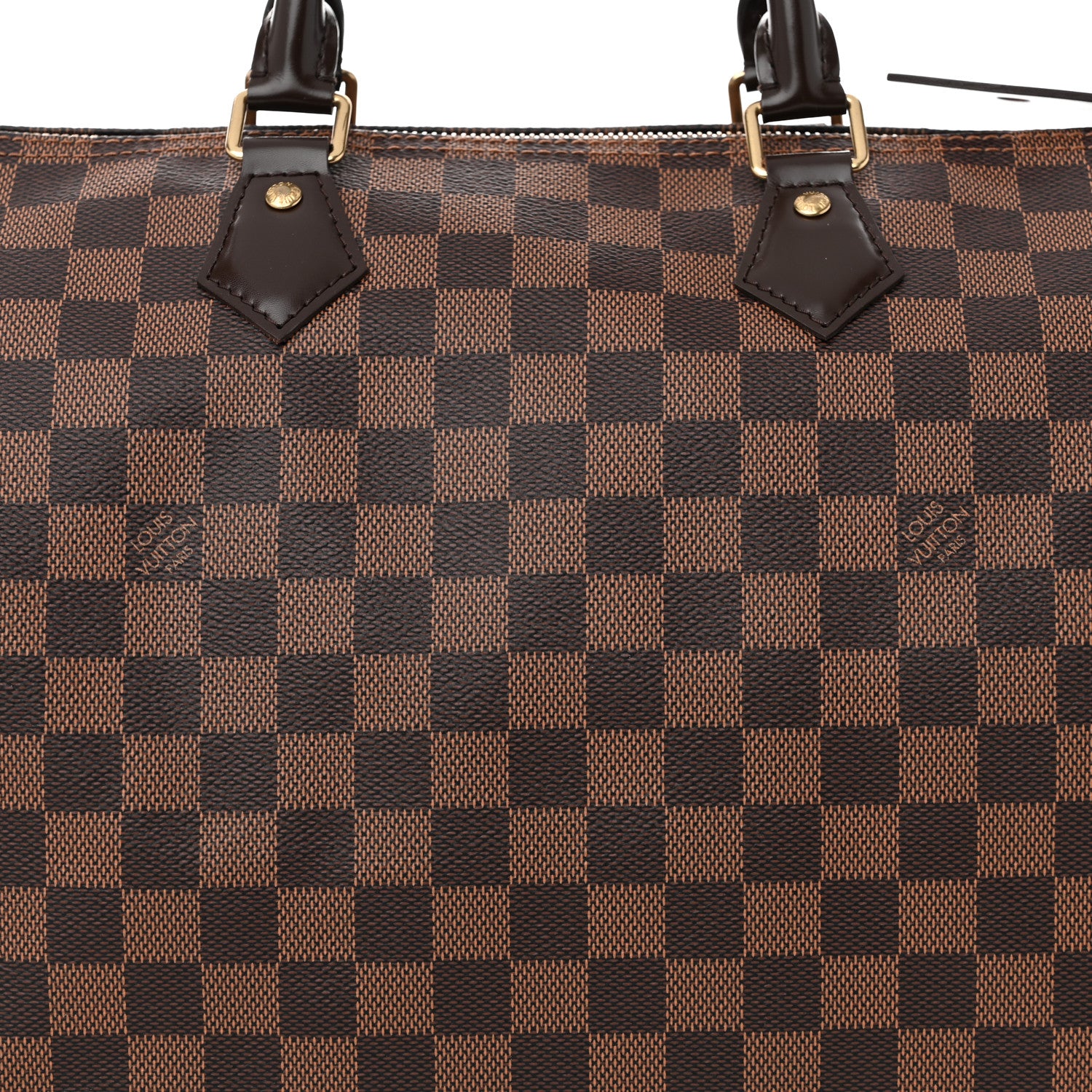 Louis Vuitton Damier Ebene Speedy 35 8 of 10