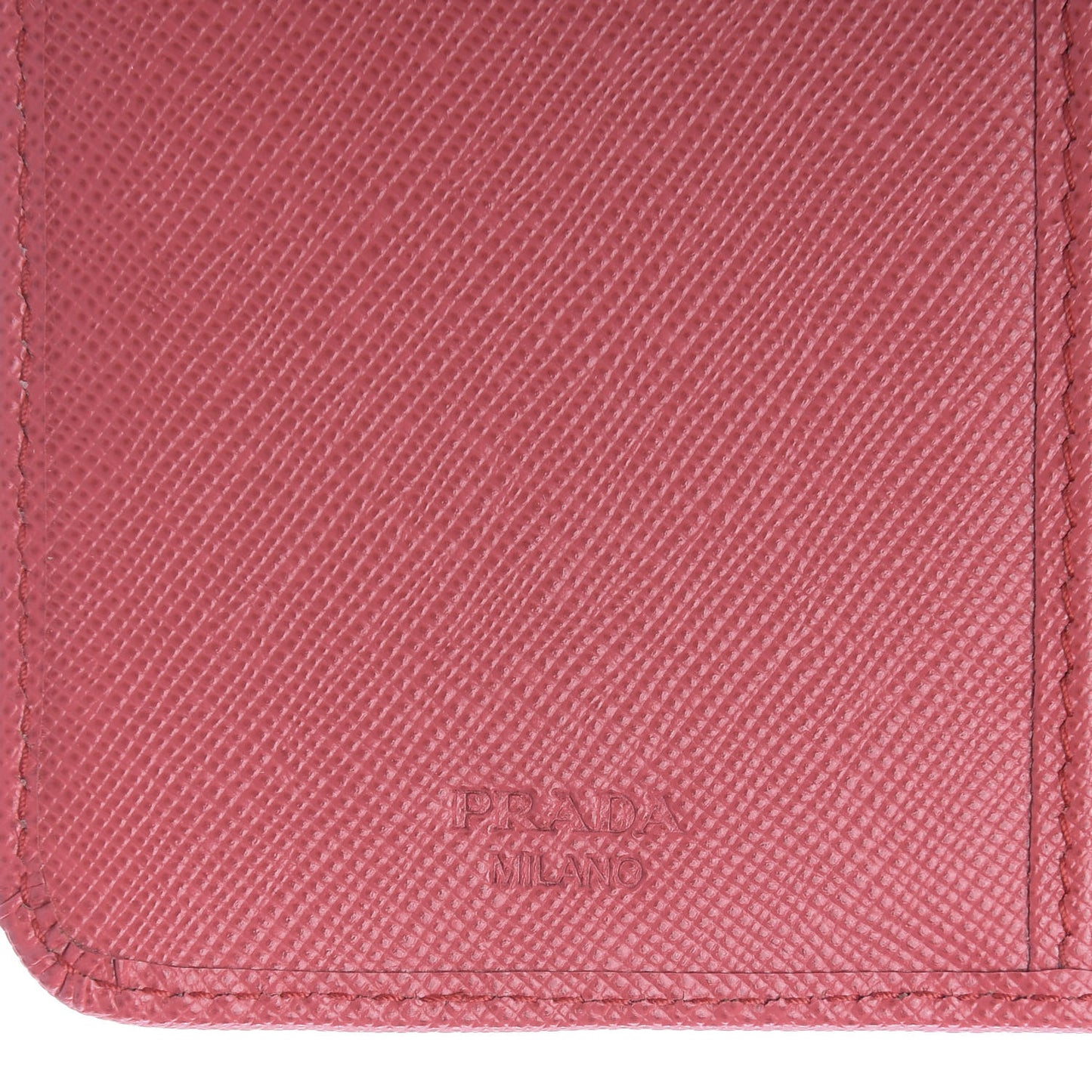 Saffiano Compact Wallet Fragola