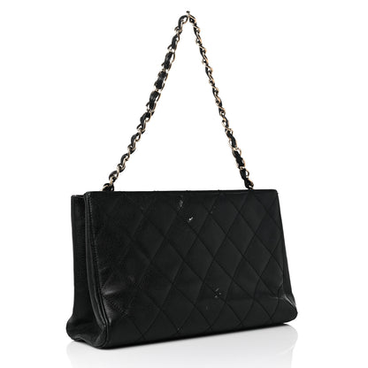 Chanel Caviar Quilted Shoulder Bag Black 3 of 27