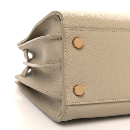 Saint Laurent Grained Calfskin Baby Sac De Jour Beige 9 of 11