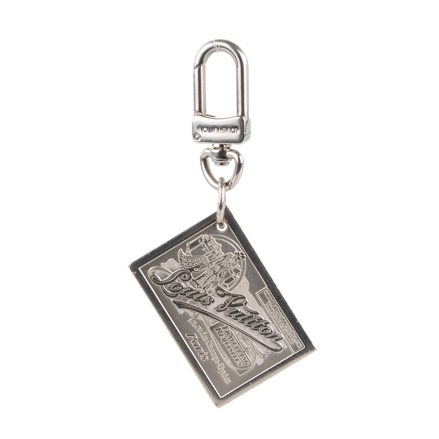 Metal Traveling Requisites Key Holder Silver