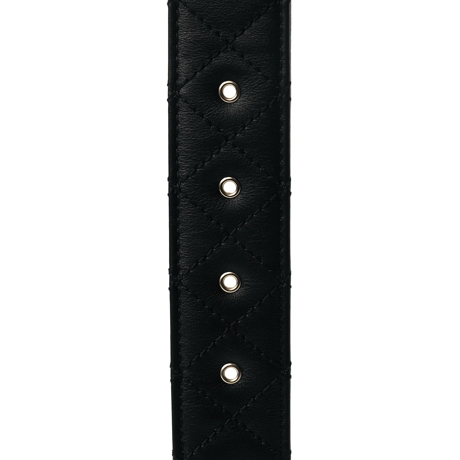 Chanel Lambskin Quilted CC Chain Belt 75 30 Black 6 of 9