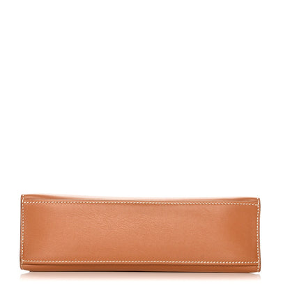 Hermes Swift Kelly Pochette Clutch Gold 16 of 21