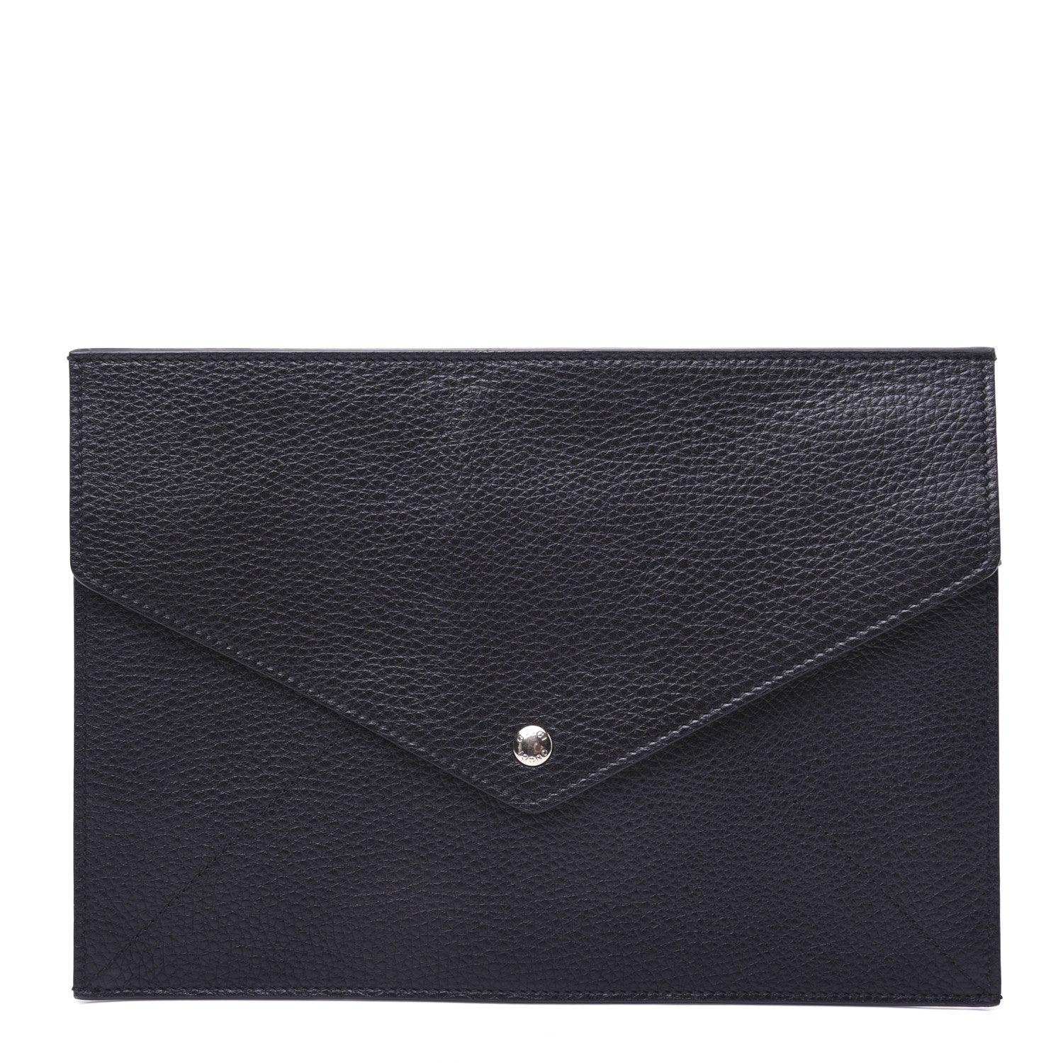 Gucci Pebbled Calfskin Soho Document Holder Black 1 of 15