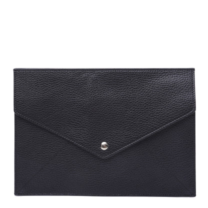 Gucci Pebbled Calfskin Soho Document Holder Black 1 of 15