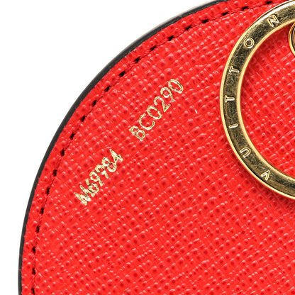 Louis Vuitton Monogram 2020 Christmas Animation Bumper Cars Bag Charm Key Ring Coquelicot 4 of 4