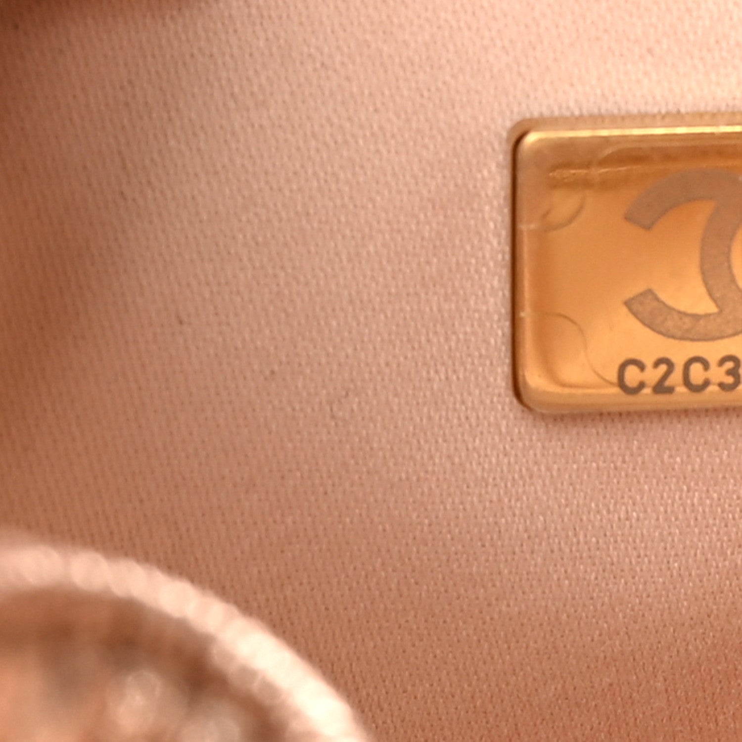 Chanel Metallic Caviar Quilted Mini Chanel 25 Handbag Copper 6 of 9