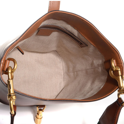 Gucci Soft Leather Small Jackie Bucket Bag Brown 5 of 7