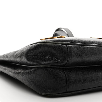 Chanel Caviar CC Shoulder Bag Black 9 of 10