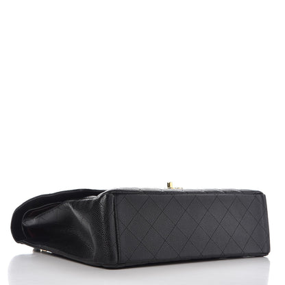 Chanel Caviar Quilted Maxi Double Flap Black 4 of 7