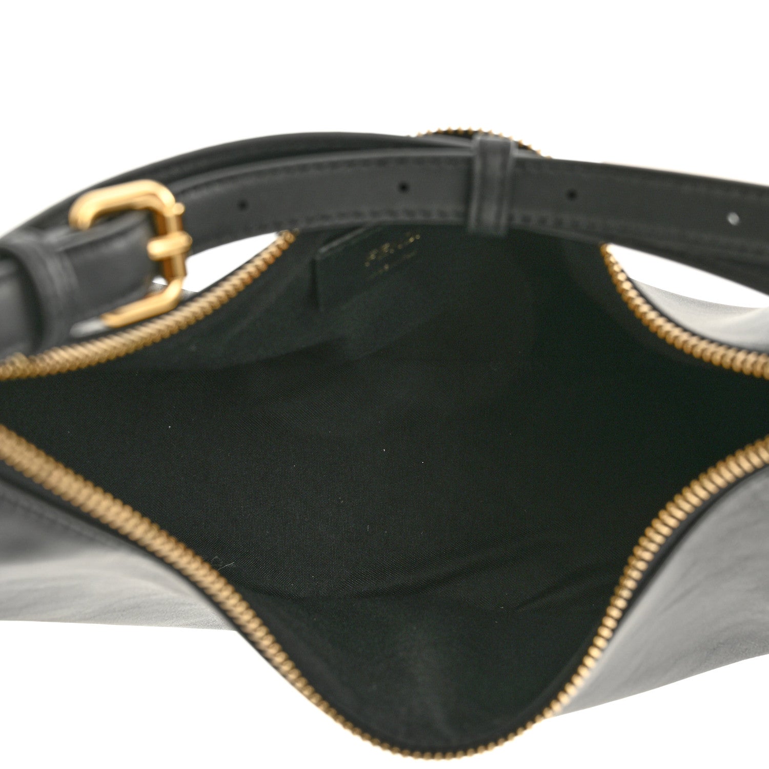 Fendi Vitello Grace Matte Small Fendigraphy Hobo Bag Black 5 of 10