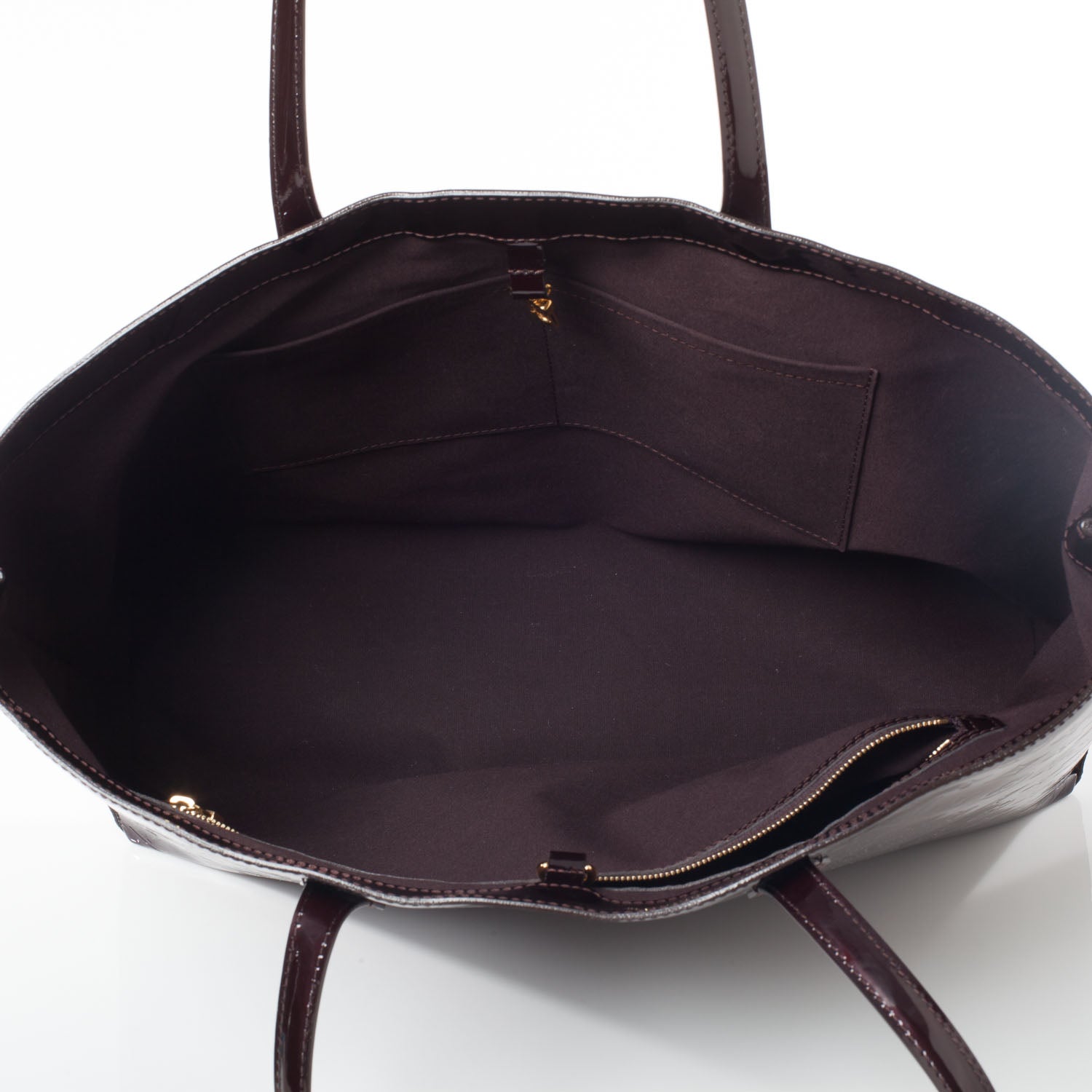 Louis Vuitton Vernis Wilshire GM Amarante 9 of 10