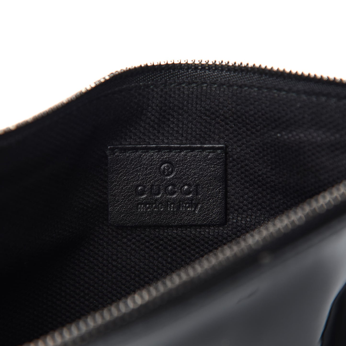 Patent Shearling Large Soho Chain Shoulder Bag Black