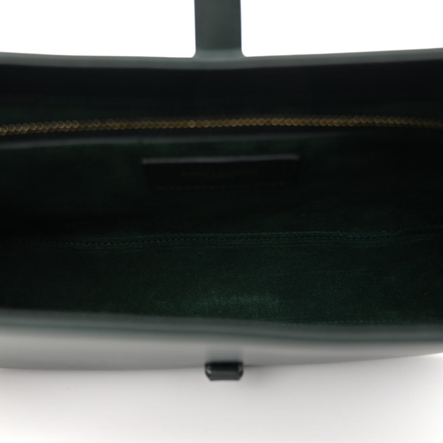 Smooth Calfskin Le 5 A 7 Hobo Vert Fonce