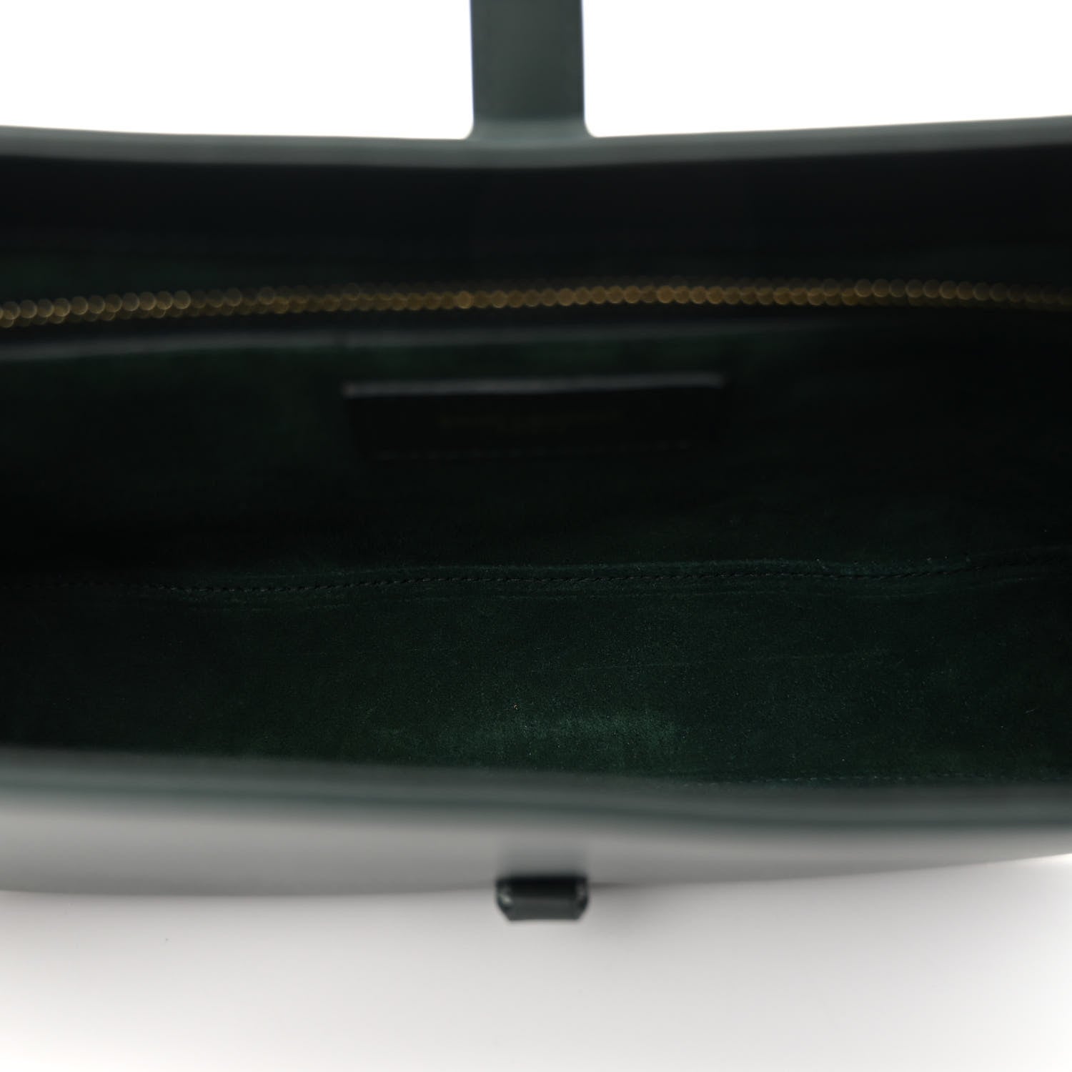 Saint Laurent Smooth Calfskin Le 5 A 7 Hobo Vert Fonce 5 of 9