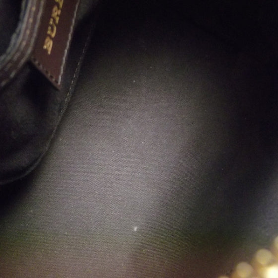 Burberry Haymarket Check Small Chester Bowling Bag 6 of 8