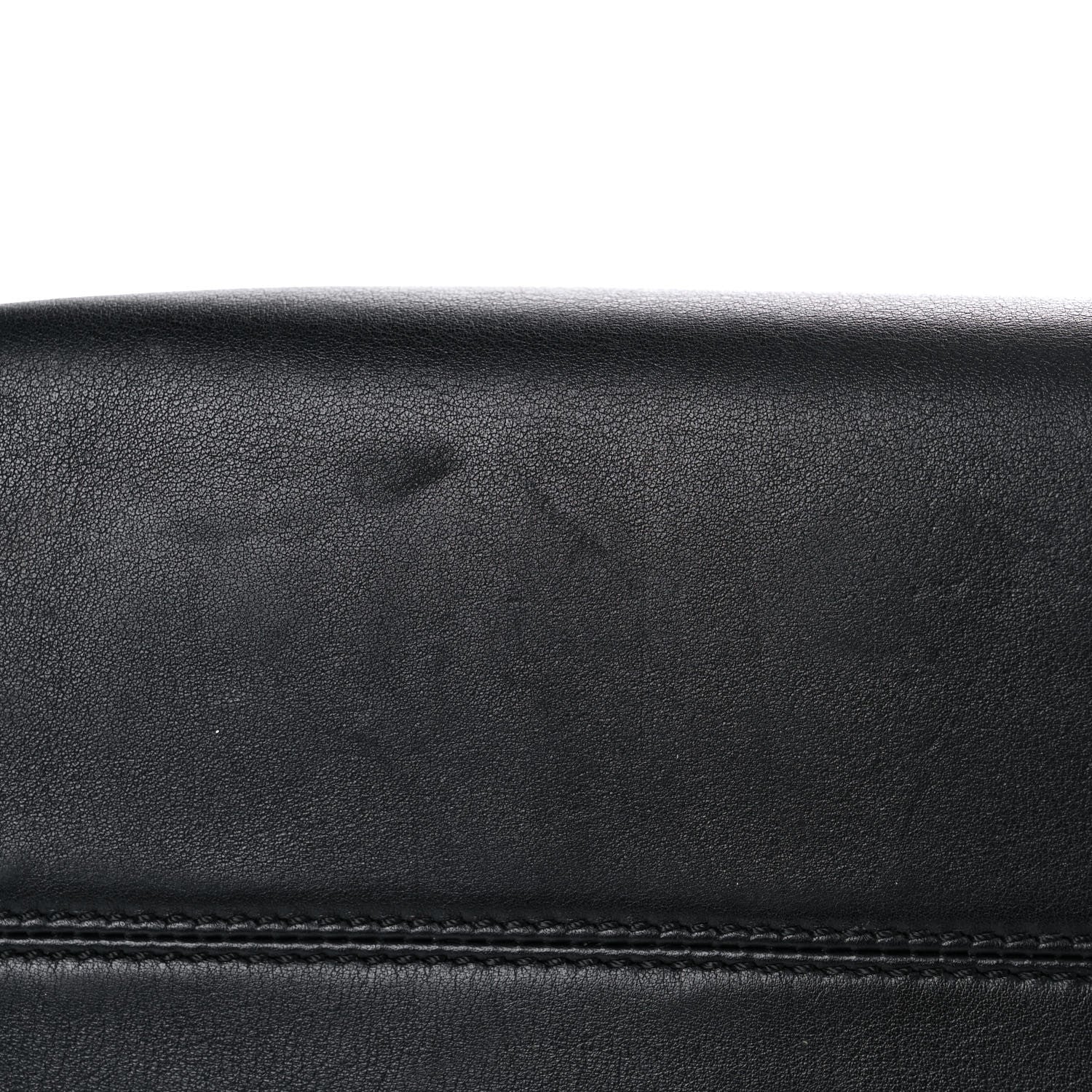 Fendi Vitello Dolce Large By The Way Boston Bag Black 16 of 35