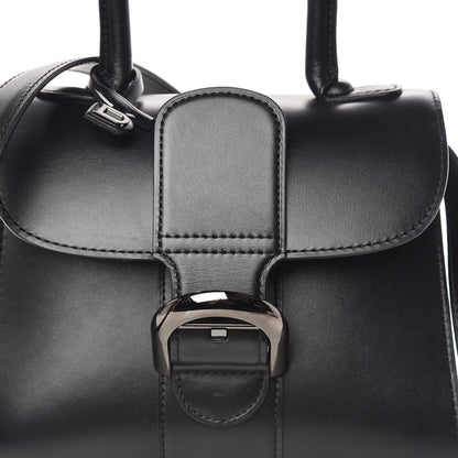 Delvaux Box Calfskin Mini Brillant Satchel Black 7 of 9