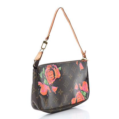 Louis Vuitton Monogram Roses Pochette Accessories 3 of 11