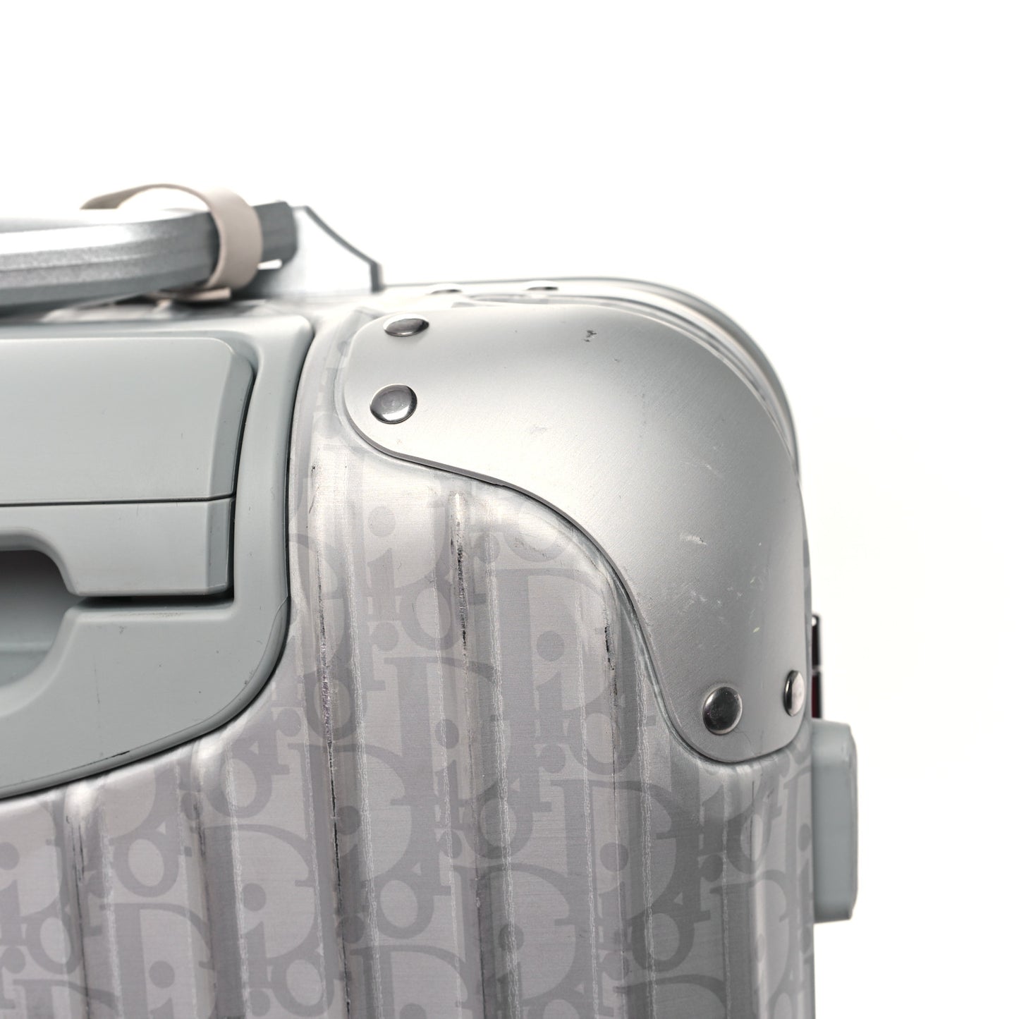 X RIMOWA Aluminum Gradient Cabin Luggage Silver
